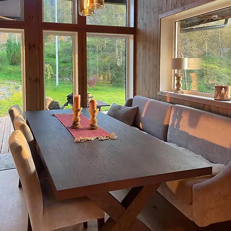 Sunny With Fjord Views In Redal Feriehus *